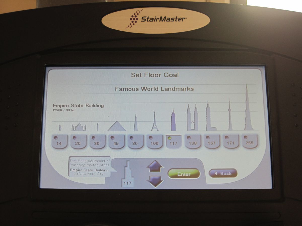Stairmaster LCD-skjerm 